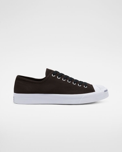 Converse Twill Reflective Jack Purcell Női Rövidszárú Fekete/Fehér/Barna | SVEXNKA-HU